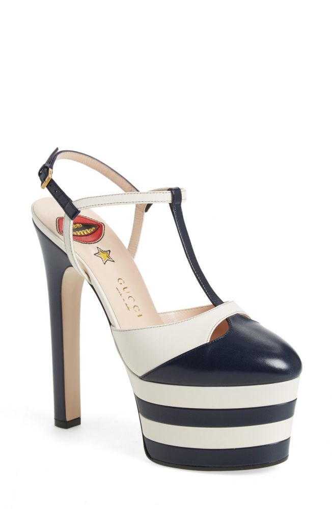 tenis gucci salto alto