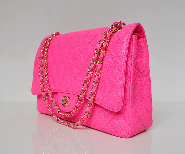 chanel bucket bolsa pink
